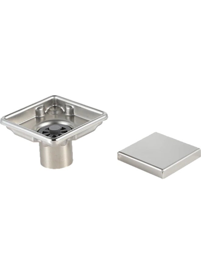 10×10 floor drain – chrome 304 stainless steel - Image 3
